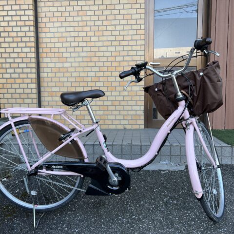 かわいい電動自転車を買ったサムネイル