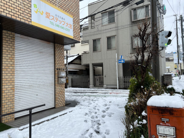 久しぶりの雪サムネイル