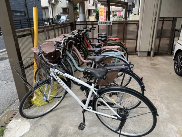 自転車置き場が満車サムネイル
