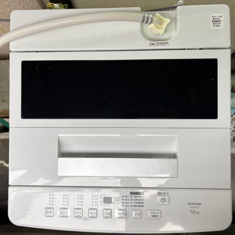 新しい洗濯機が届きましたサムネイル