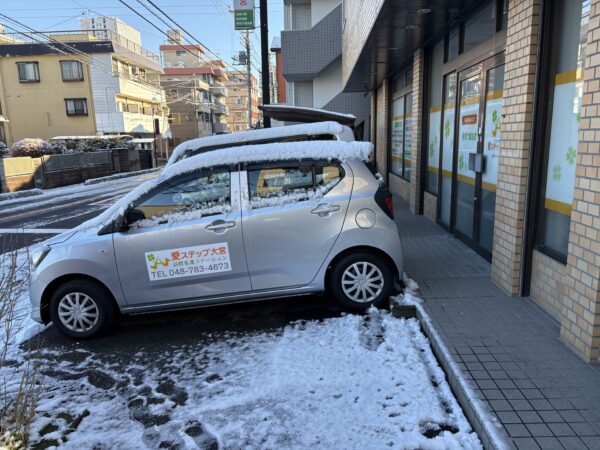 雪降りましたサムネイル